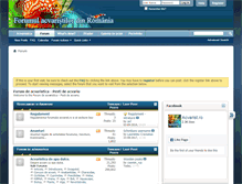 Tablet Screenshot of forum.acvarist.ro